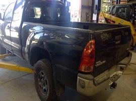 2008 TOYOTA TACOMA, BLACK, EXTND CAB, 2.7, AT, 2WD,  Z25071
